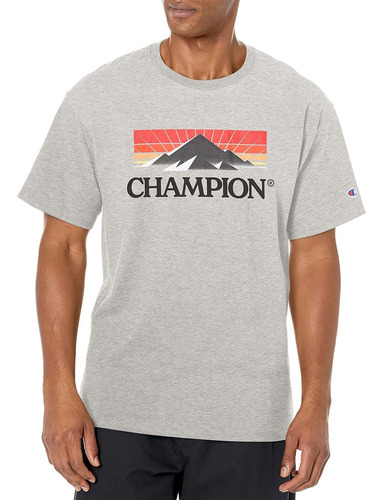 Remera Champion Moda Classic Graphic Hombre Gr