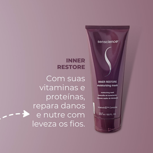 Kit Senscience Silk Moisture Inner Salon Total 200