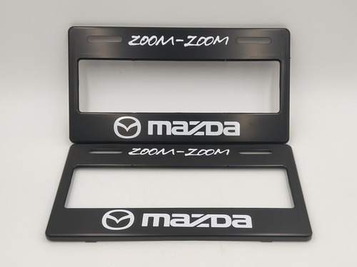 Marco Portaplacas Mazda Zoom Zoom Alfanumérico