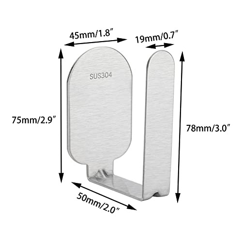 Estantes Autoadhesivos De Acero Inoxidable Para Cubrir Sarte