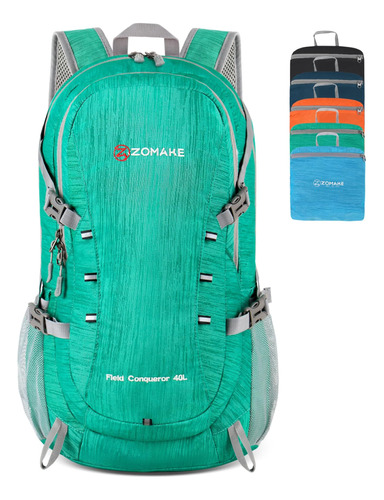 Zomake Packable Backpack 40l - Mochilas De Senderismo Plegab