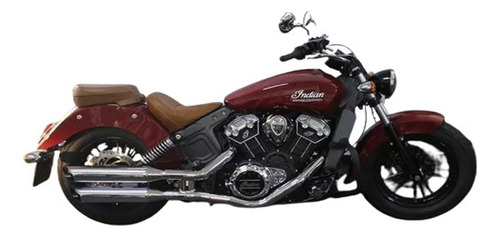 Ponteira Indian Scout Lateral 3 1/2 Customer Cromado 