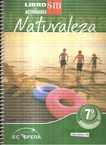 Libro Actividade 7 Naturaleza Estud Comprensión S M Ecosfera
