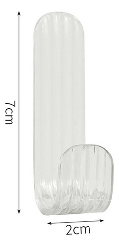 10x Estante De Almacenamiento De Ganchos De Pared
