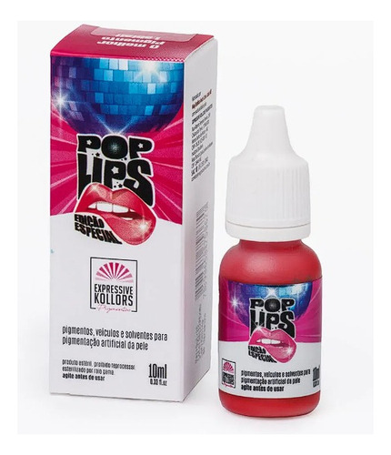 Pigmento Labial Expressive Kollors Micropigmentação Cor Bonequinha