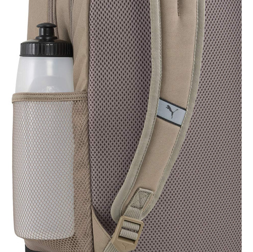 Mochila Puma Buzz para viagem Cor Marrom Design do tecido Liso