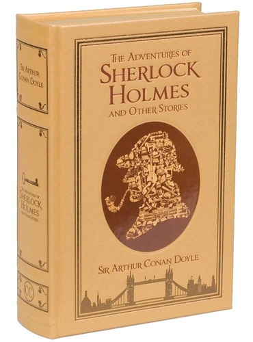 Livro As Aventuras De Sherlock Holmes Em Inglês - Ed. Luxo