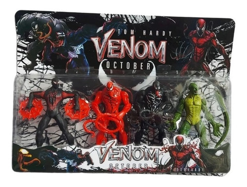 Venom Combo Figuras Con Luz X4 -dracotoys