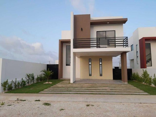 Villa En Venta En Punta Cana, 3 Habitaciones, Lista A Entreg