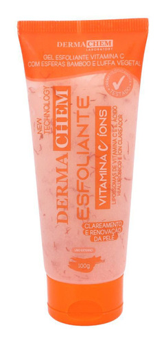 Gel Esfoliante Vitamina C E Íons Dermachem 100g