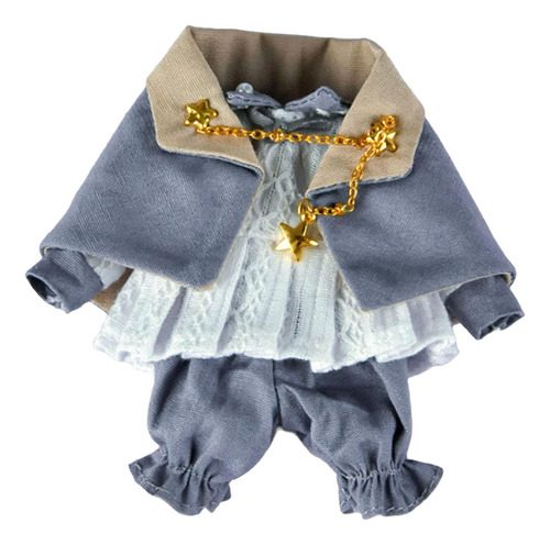 Ropa Para Muñecas, Disfraz Vintage Para Niños, Gris