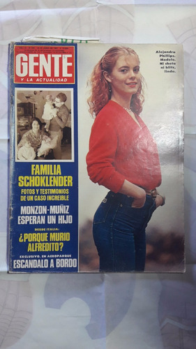 Revista Gente 830 Alejanda Phillips Schoklender 18 Jun 1981