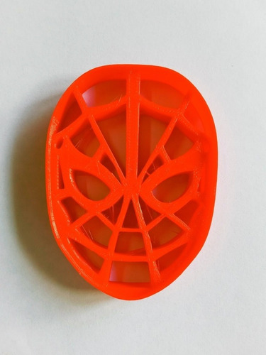 Cortante 7 Cm Para Galletitas Spider Man / Hombre Araña Tela