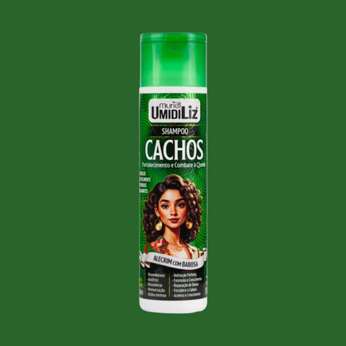 Shampoo Cachos Alecrim Com Babosa 300ml - Muriel Umidi Liz