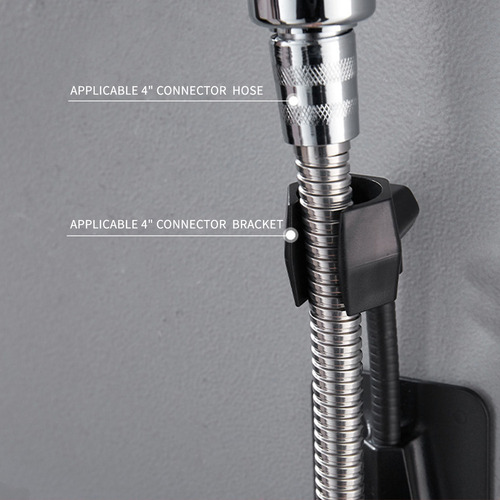 D Soporte De Cabezal De Ducha Autoadhesivo Ajustable For