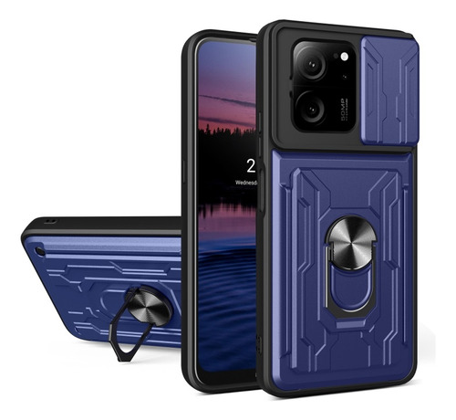 Funda De Con Diseño De Ventana Push Para Xiaomi Redmi