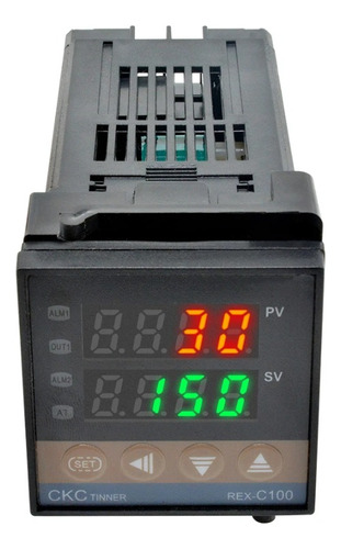 Control De Temperatura Digital Rex-c100 110-240v Salida Rele