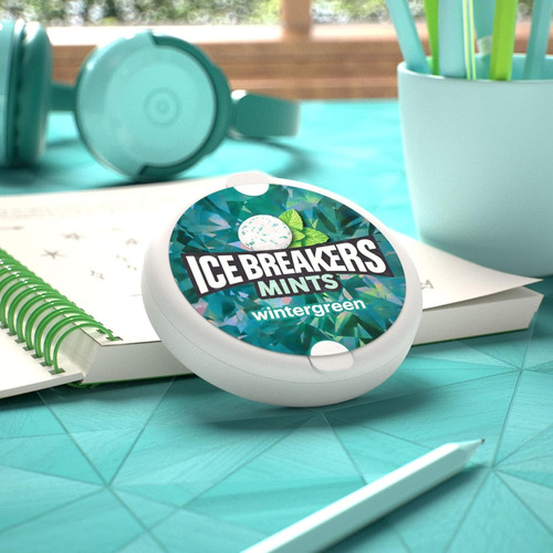 Ice Breakers - Mentas Para El Aliento Sin Azúcar Wintergreen
