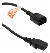 Comprar Cable De Poder 5m C13 A C14 6a Negro Clickbox