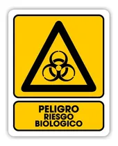 Comprar Señalamiento Peligro Riesgo Biológico 25x35