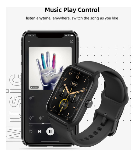 Reloj 1.8 Ip68 Para Android Ios Con Heart E