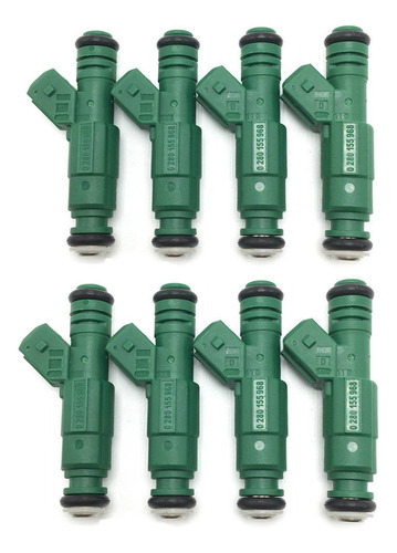 8 Inyector Combustible Verde Para Gm Ford Tbi Lt1 Ls1 Ls6 V8