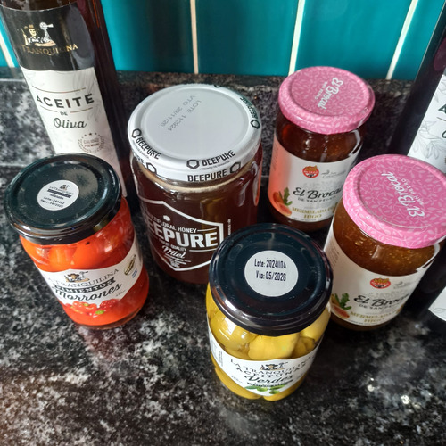 Pack Gourmet Regional - Miel, Mermeladas, Aceite Y Aceitunas