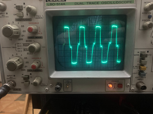 Osciloscopio Analógico + Mini Generador Funciones Pregunta (Usado)