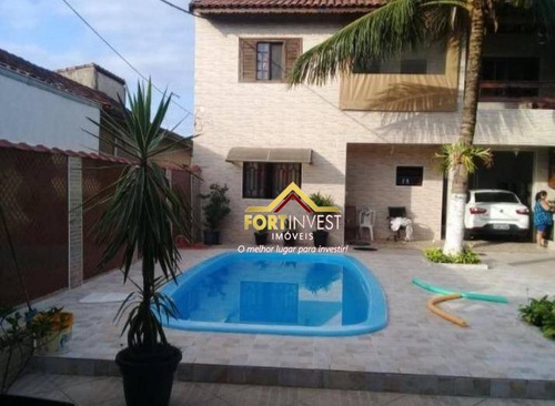 Sobrado Com 2 Dormitórios À Venda, 167 M² Por R$ 550.000,00 - Mirim - Praia Grande/sp - So0073
