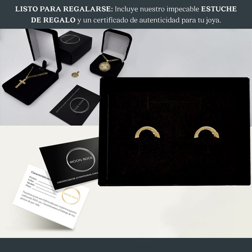 Aretes Arracadas Oro Sólido 10k Mujer 14mm Baguette 1.3gr Oro Puro 10k Aretes Arracadas Oro Sólido 10k Mujer 14mm Gruesas Oro Puro Argolla Arete Aretes Mujer Niña Dama Regalo Joyería Fina 10 Kilates