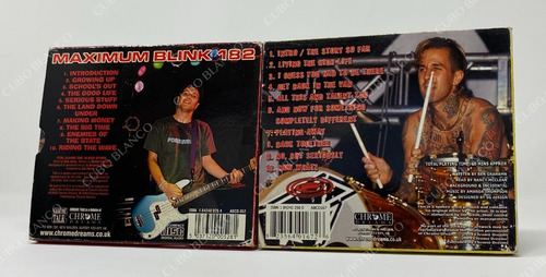 Blink 182 - Biografía Maximum Parte 1 & 2 Cd Importado (Usado)