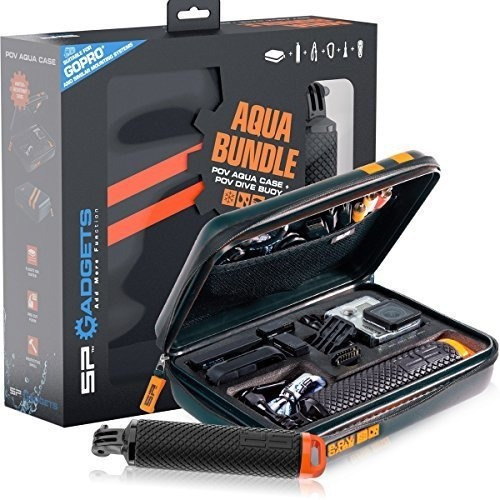 Gadgets Sp Go Pro Paquete Aqua Case Negro One Size
