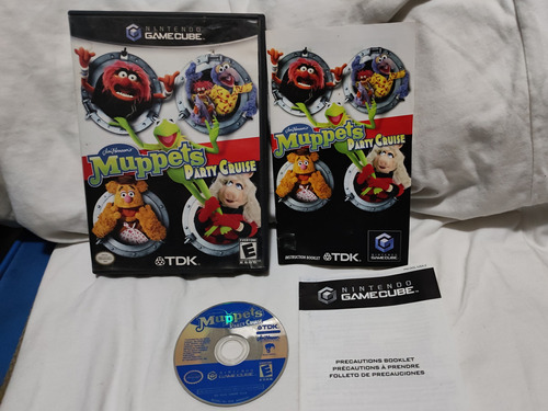 Muppets Party Cruise Para Consola Nintendo Gamecube Manual