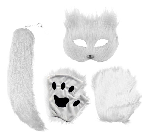Cubierta Facial De Animales De Halloween Máscara De