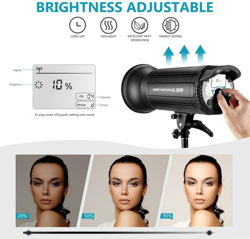 Imagen 4 de 8 de Neewer - Luz Led De Video