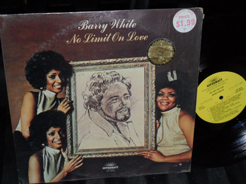 Barry White No Limit On Love Vinilo Lp Usa Funk Soul Disco 