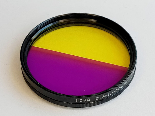 Filtro 58mm Dual Color Amarillo/purpura Hoya Japon