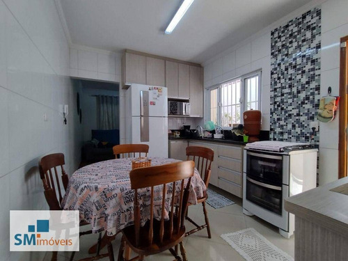 Imagem 9 de 20 de Casa Com 2 Dormitórios À Venda, 95 M² Por R$ 665.000 - Campestre - Santo André/sp - Ca0713