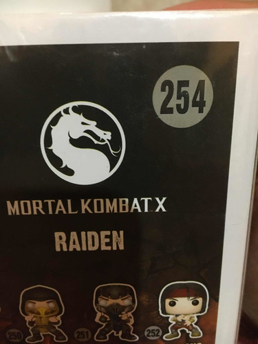 Funko Pop Games Raiden Mortal Kombat X