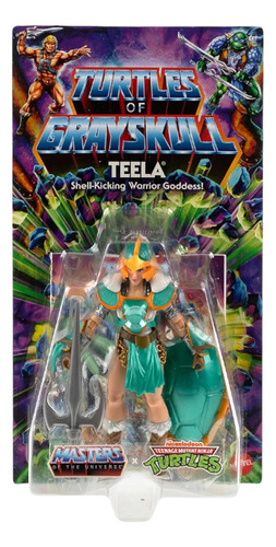 Masters Of The Universe Turtles Of Grayskull Teela