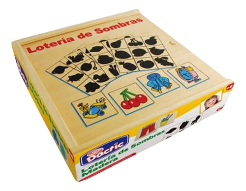 Lotería De Sombras Juguete Educativo Montessori