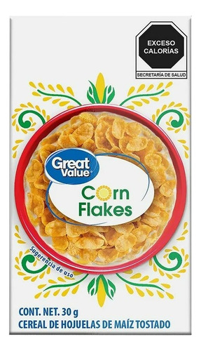 Cereal Great Value Corn Flakes 30 G