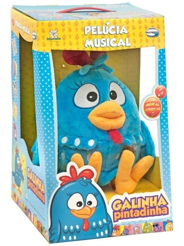 Galinha Pintadinha Pelúcia Musical Multibrink