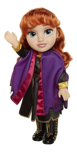 Boneca Articulada Frozen Anna Vestido De Luxo Mimo 6483