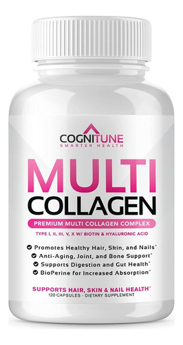 Colageno 120 Caps Cognitune - Unid - Unidad A $1832