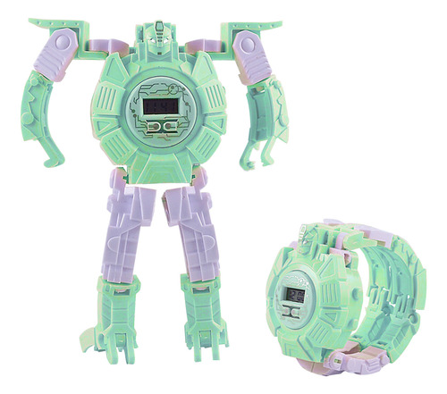 Reloj Electrónico Infantil J Toy Deformed Robot Educat