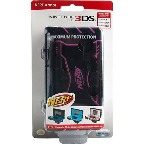 Capa Nerf Triple Armor Lilas/pink - 3ds