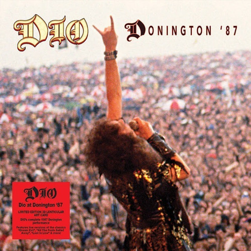 Dio At Donington 87 Cd Lenticular Importado Nuevo 