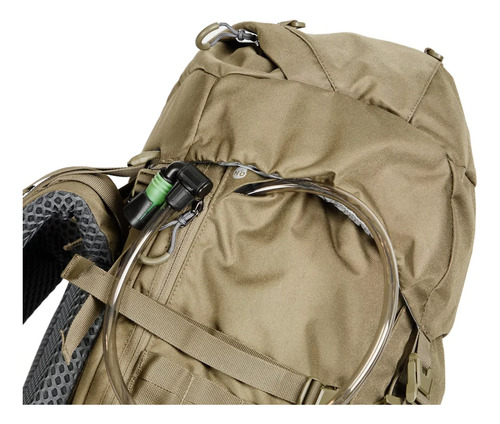 Mochila Expandible Atacama Military 60-100 Litros Doite Verde Liso