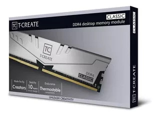 Memoria Ram Ddr4 16gb (8x2) 3200mhz Teamgroup T-create Cl22